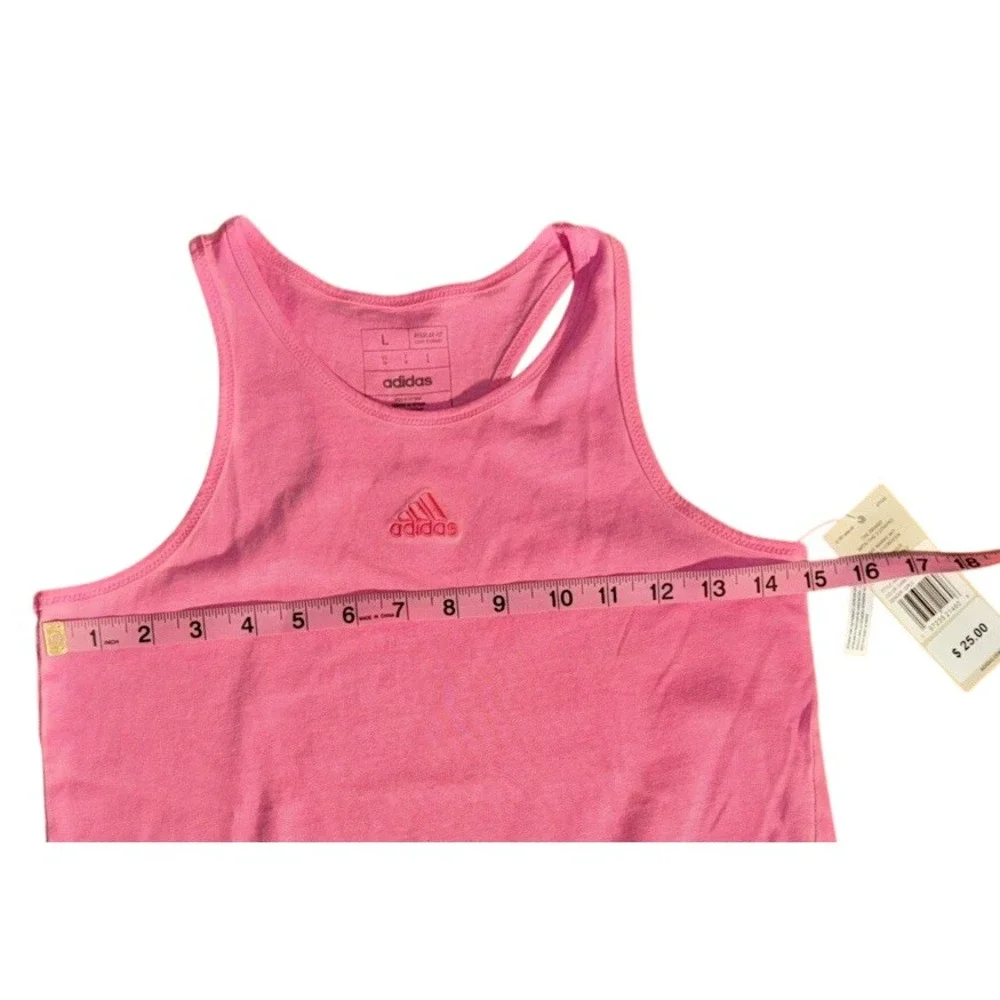Adidas‎ Dark Pink Sleeveless Big Girls Tank Top Size L